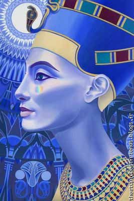 Néphertiti dite la plus belle reine d'Egypte et elle aussi ma préférer